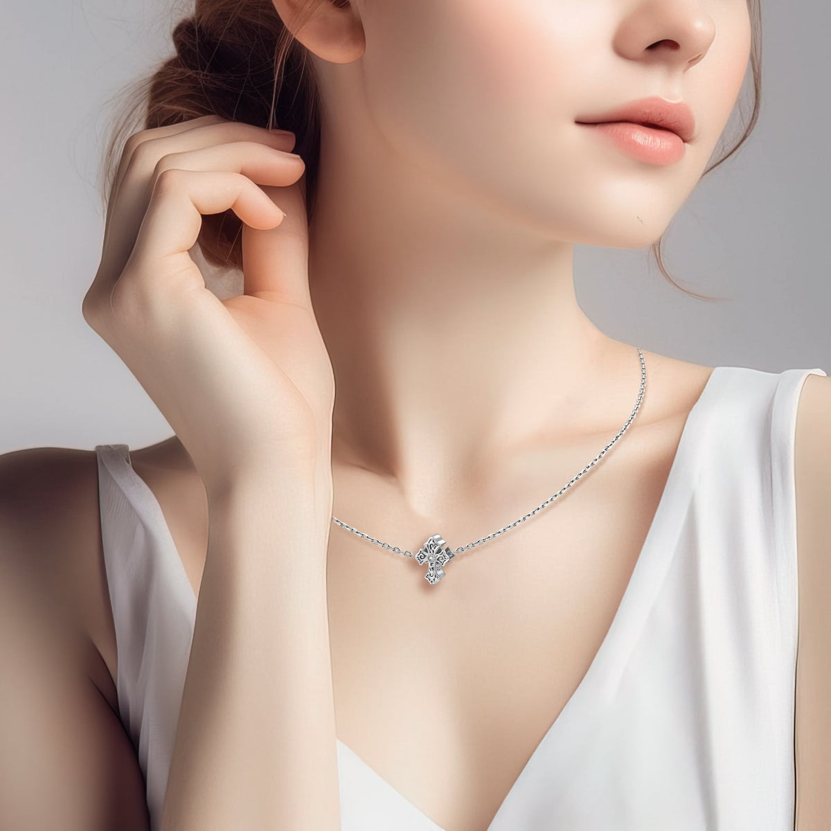 Charity Cross Pendant Accessory