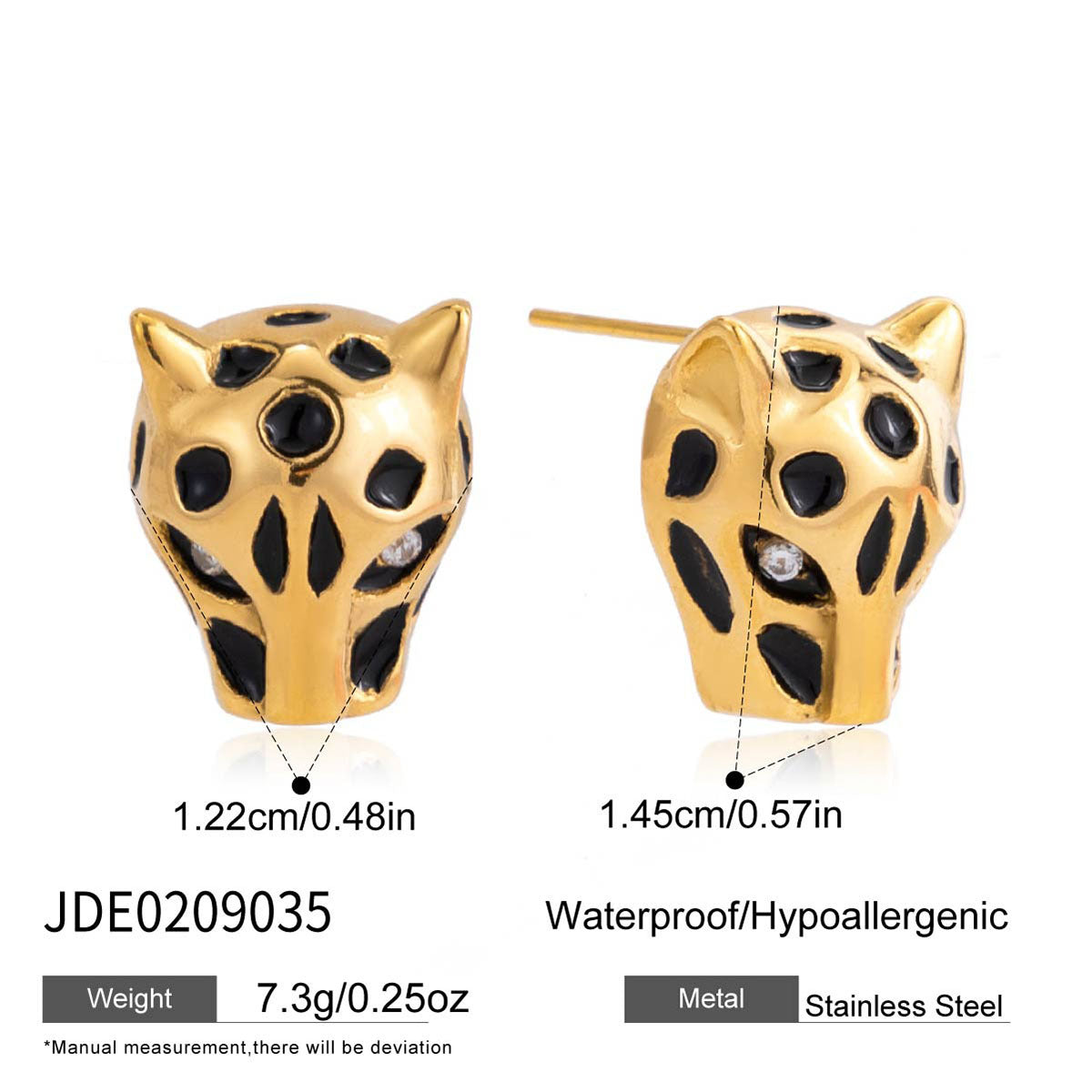 Fan Jacket Zircon Earrings Collection