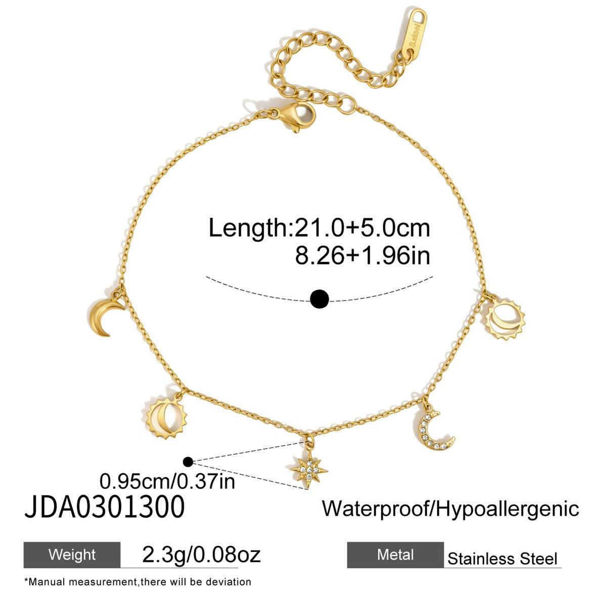 Stainless Steel Anklet Collection