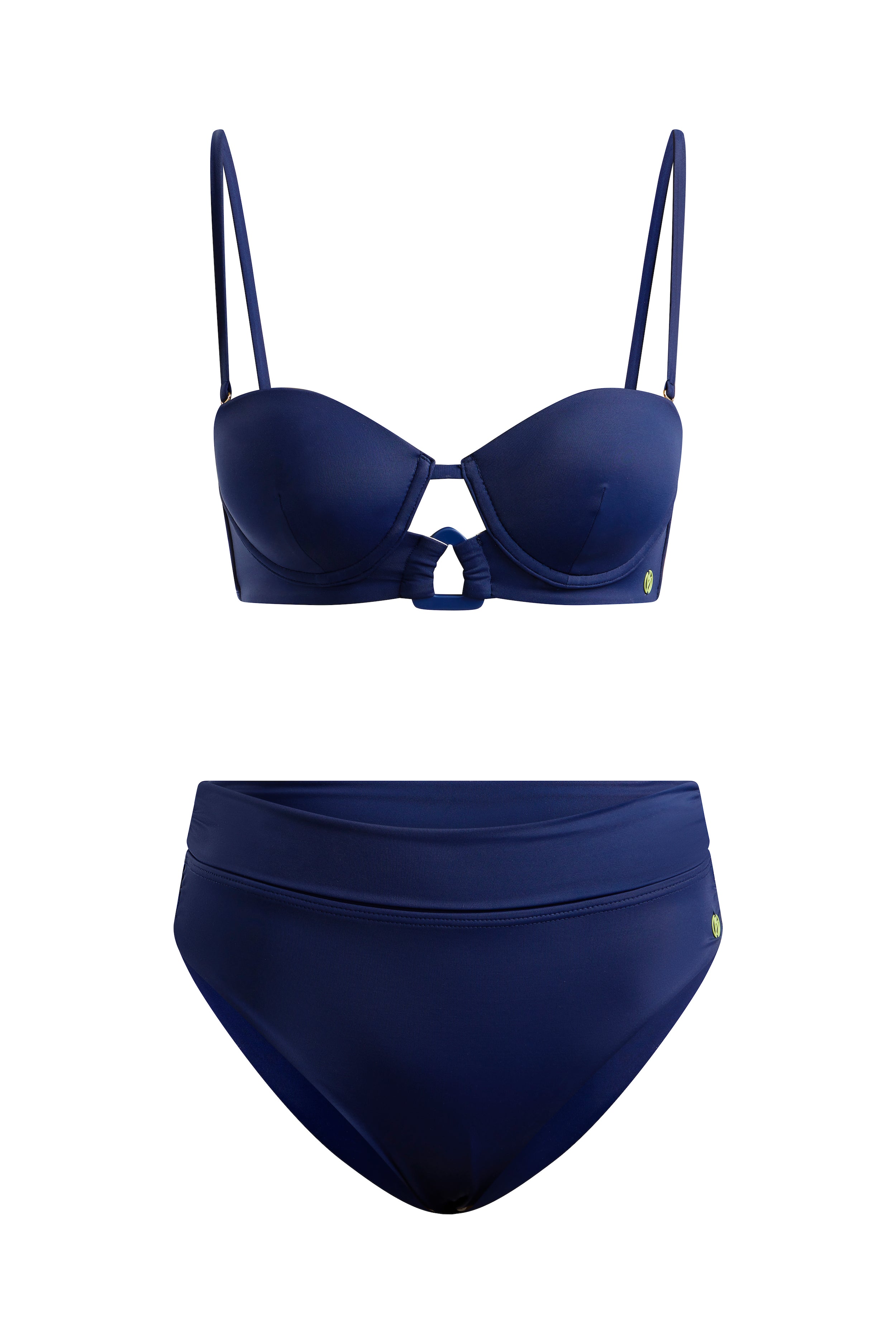 Push Up Bikini Top Navy