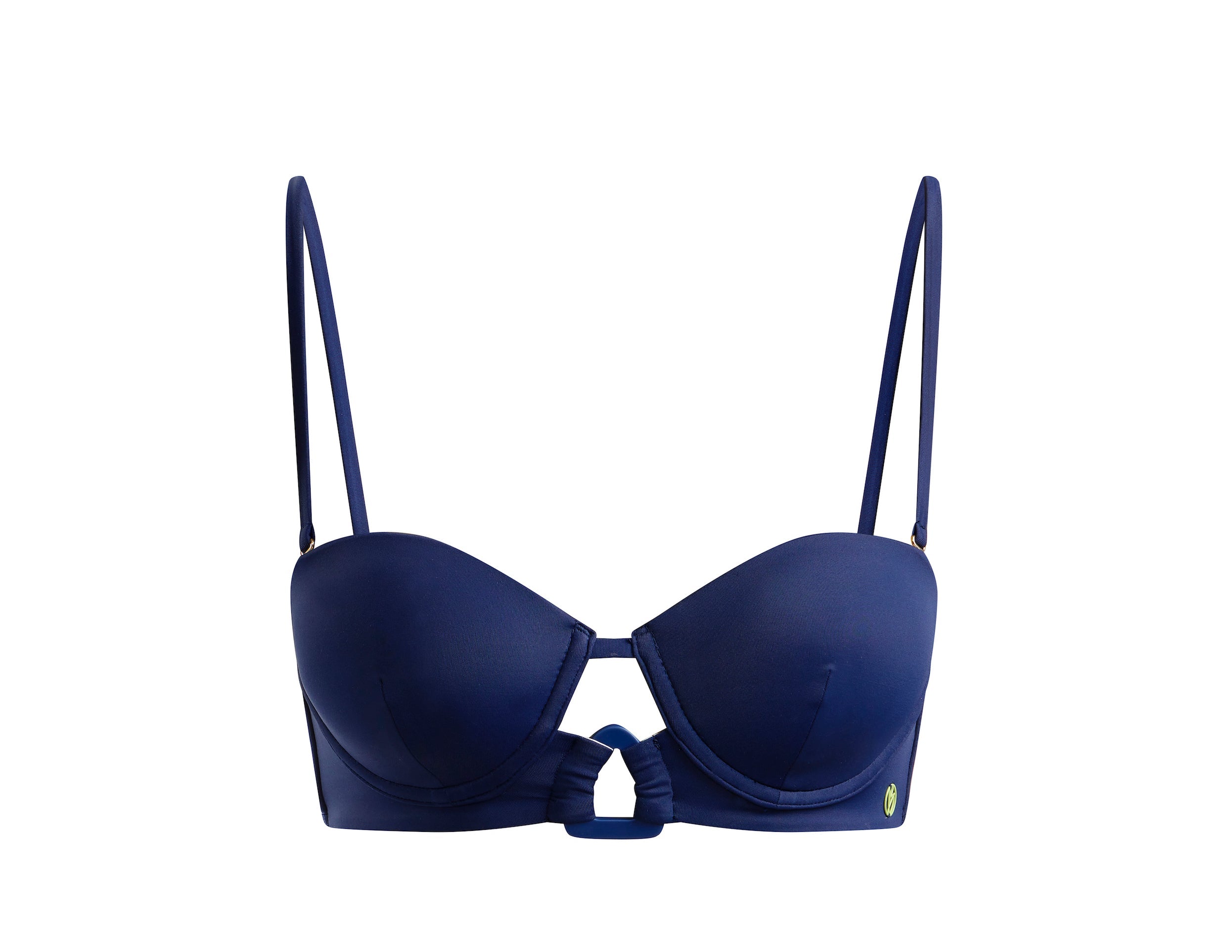 Push Up Bikini Top Navy