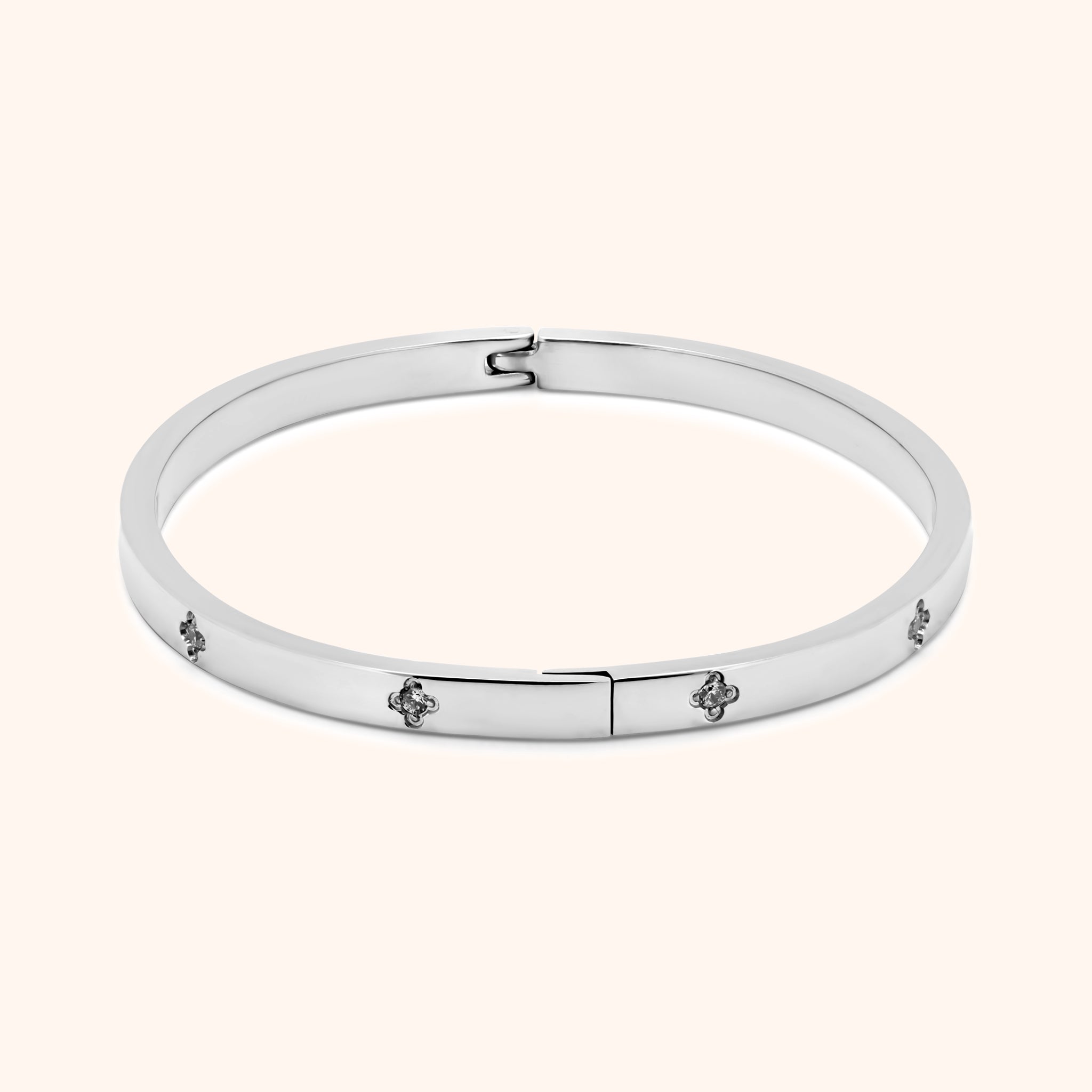 Clover Bangle Bracelet