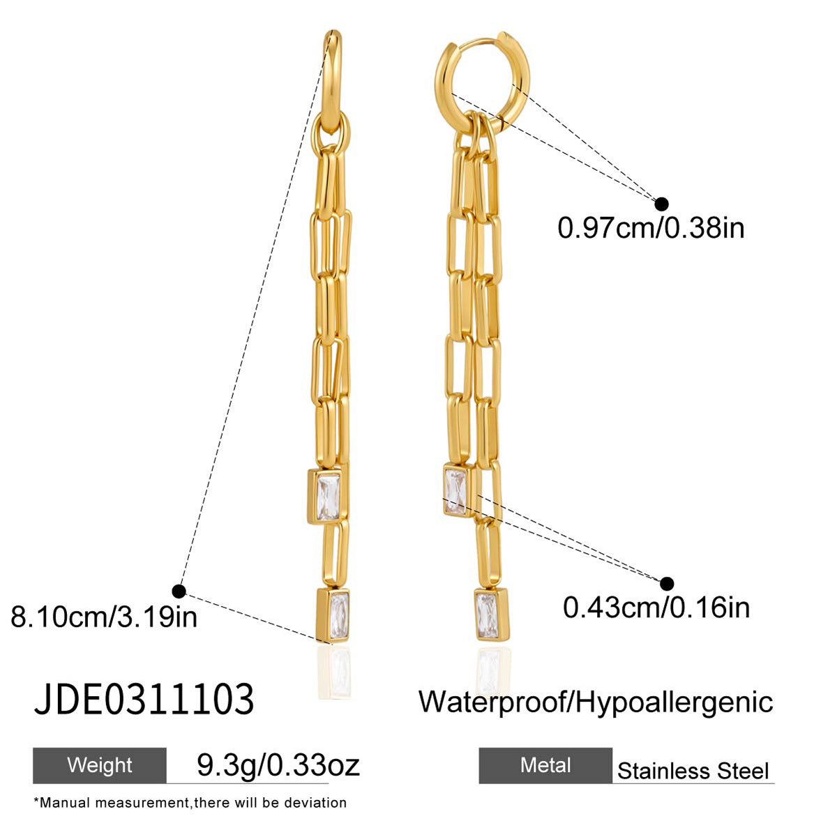 Pearl and Chain Tassel Earrings Collection