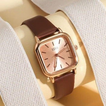Women's Design Simple Fashion Square Watch Quartz Watch