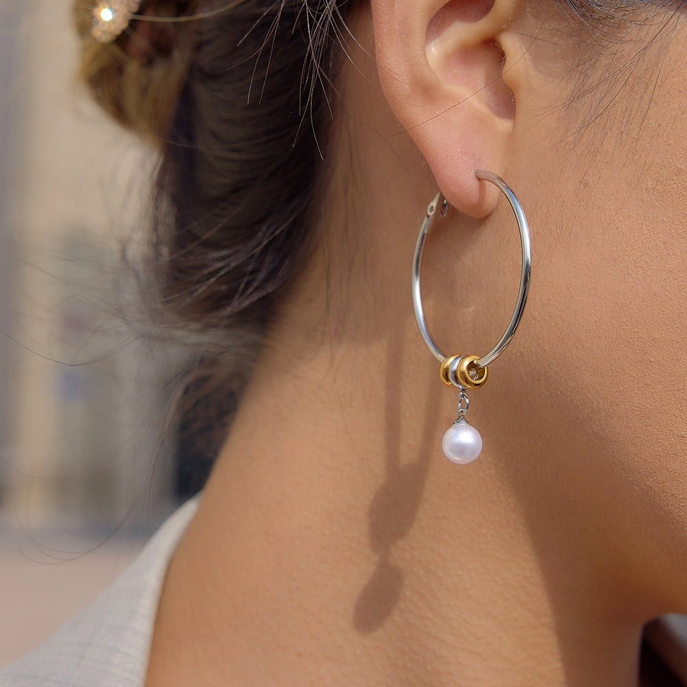 Zircon Hoop Earrings Assortment