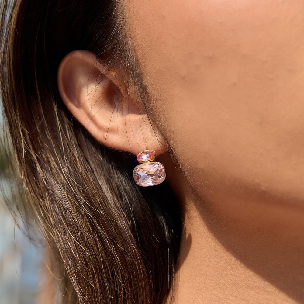 Color Zircon Hoop Earrings Collection