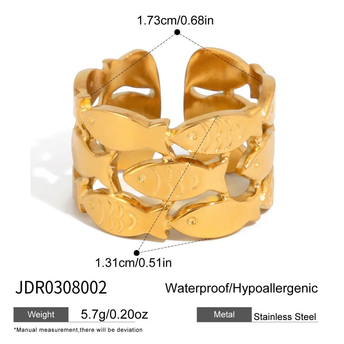 Fish Ring Collection