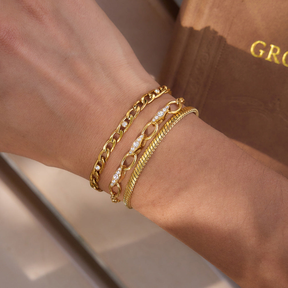 Oval Link Bracelet Collection