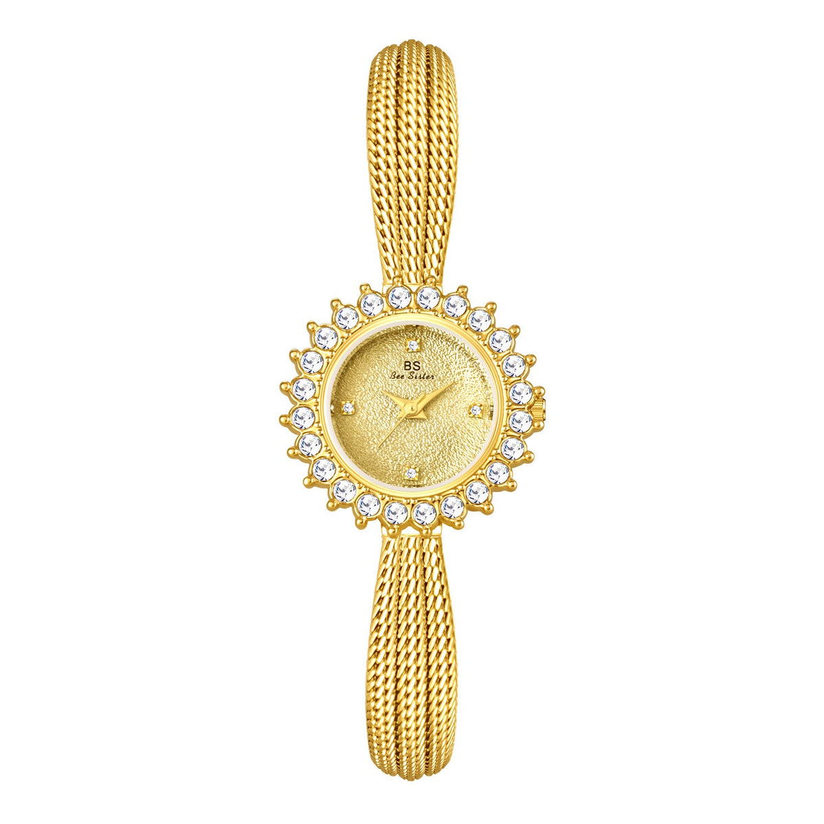Light-luxury Sun-patterned Gesang Flower Watch An Elegant Timepiece