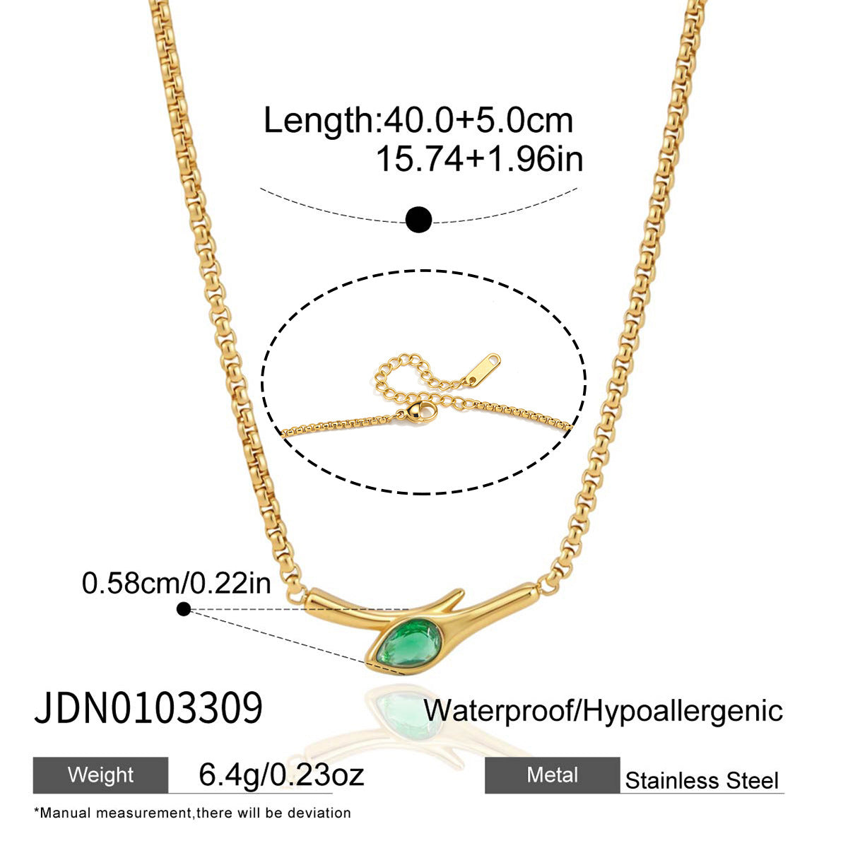 Snake Zircon Pendant Necklace Collection
