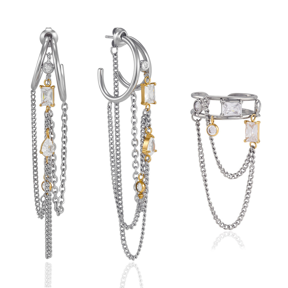 Tassel Earrings and Ring Collection