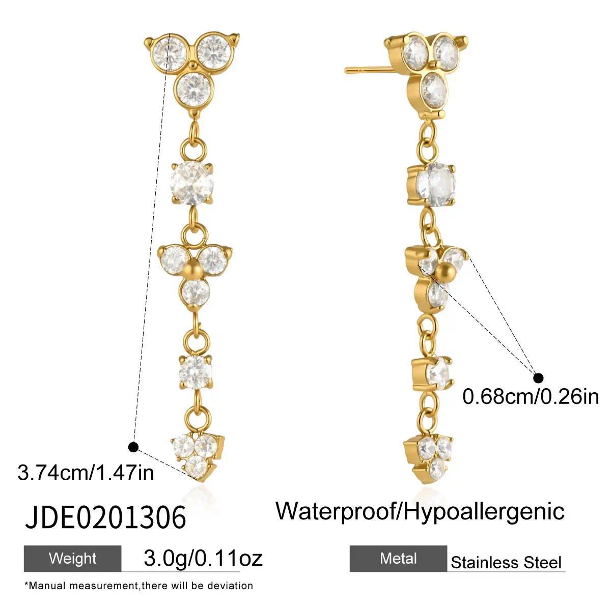 Zircon Chain Jewelry Collection