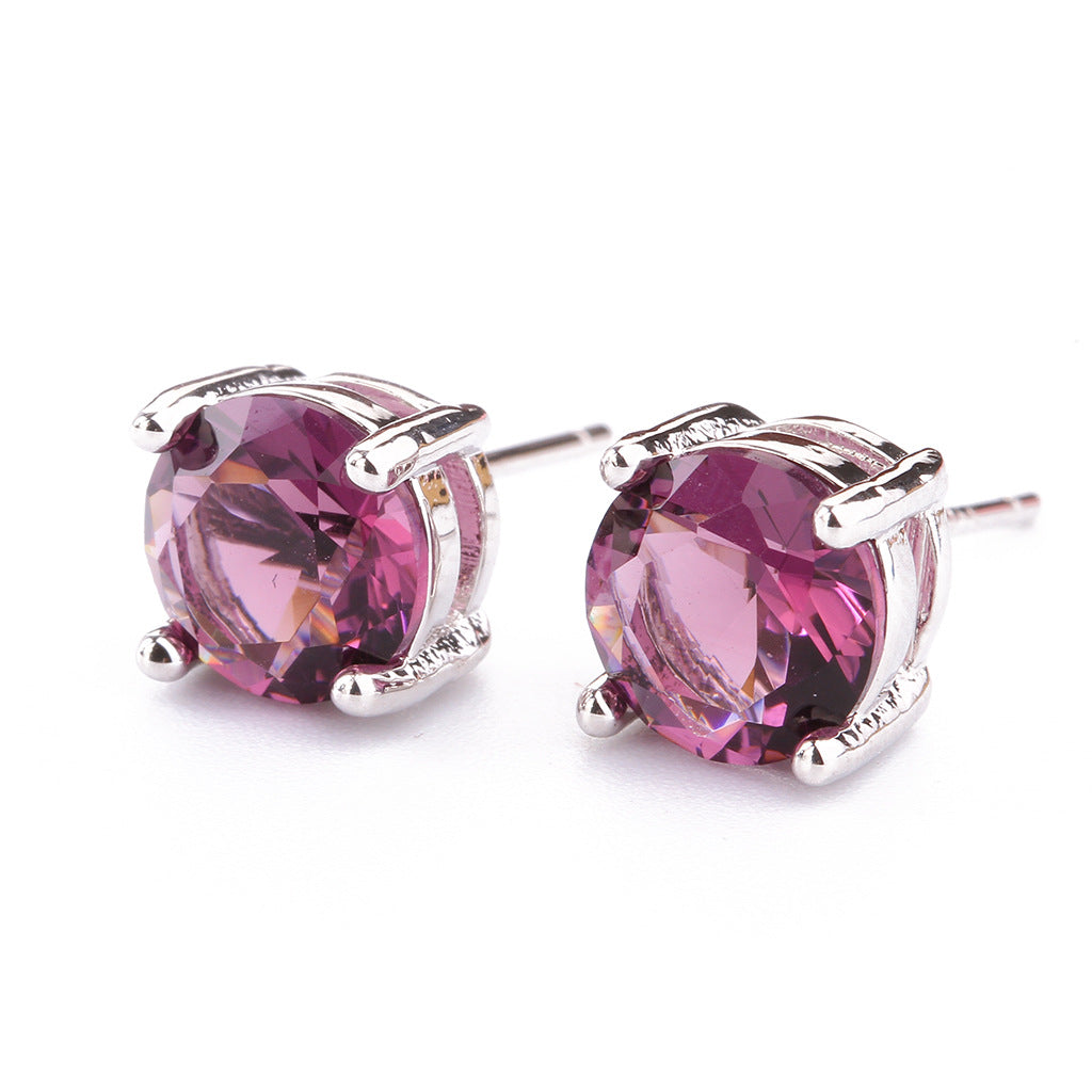 Versatile Four-Prong Womens Ear Studs
