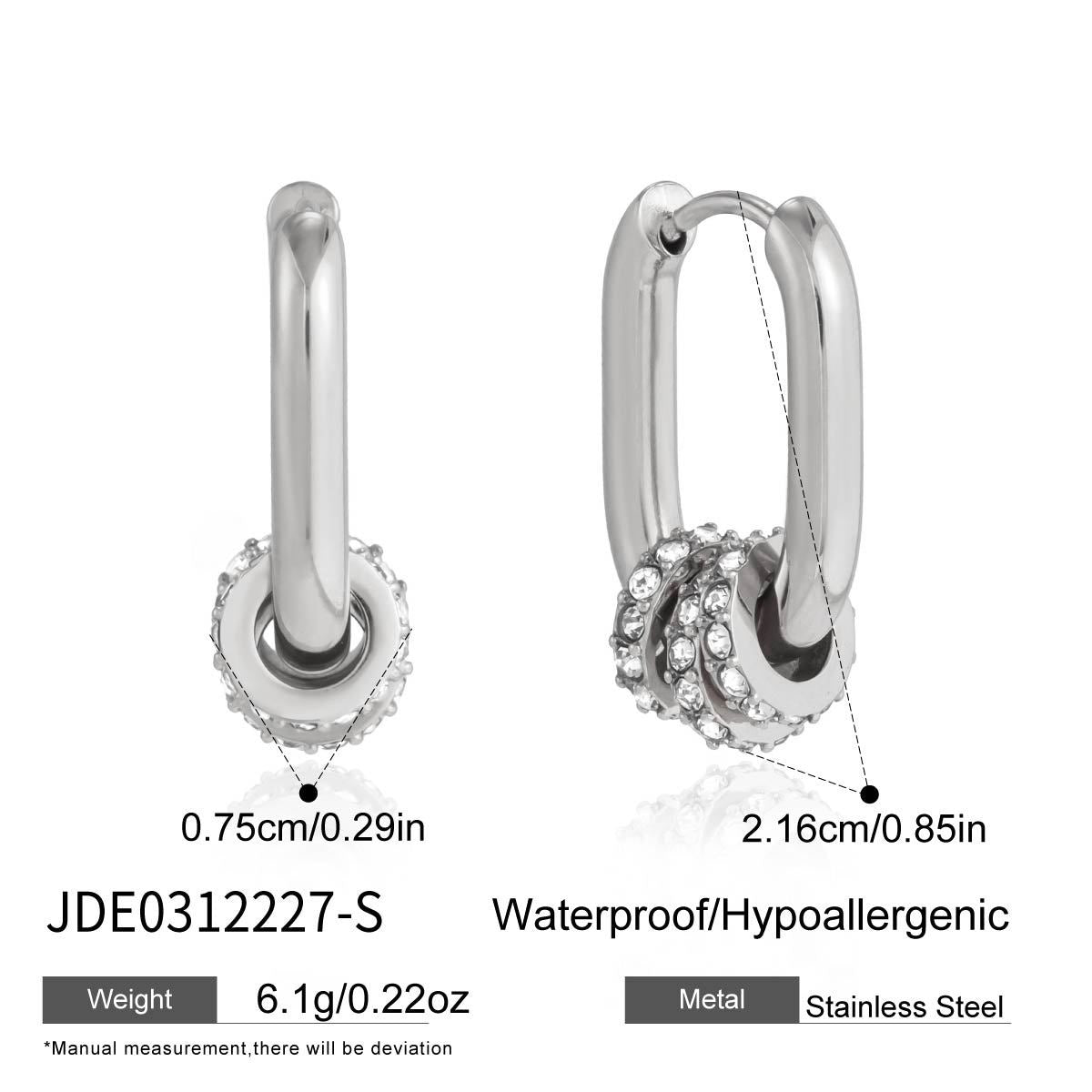 Oval Hoop Earrings Collection