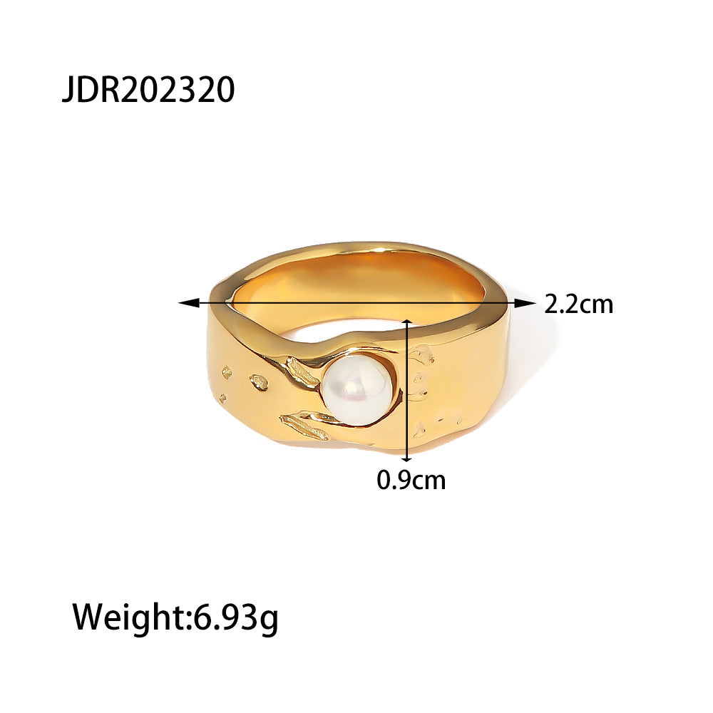 Pearl Statement Ring Collection