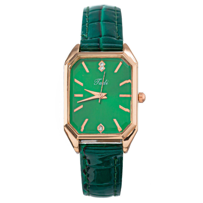 Square Diamond Women's Quartz Watch