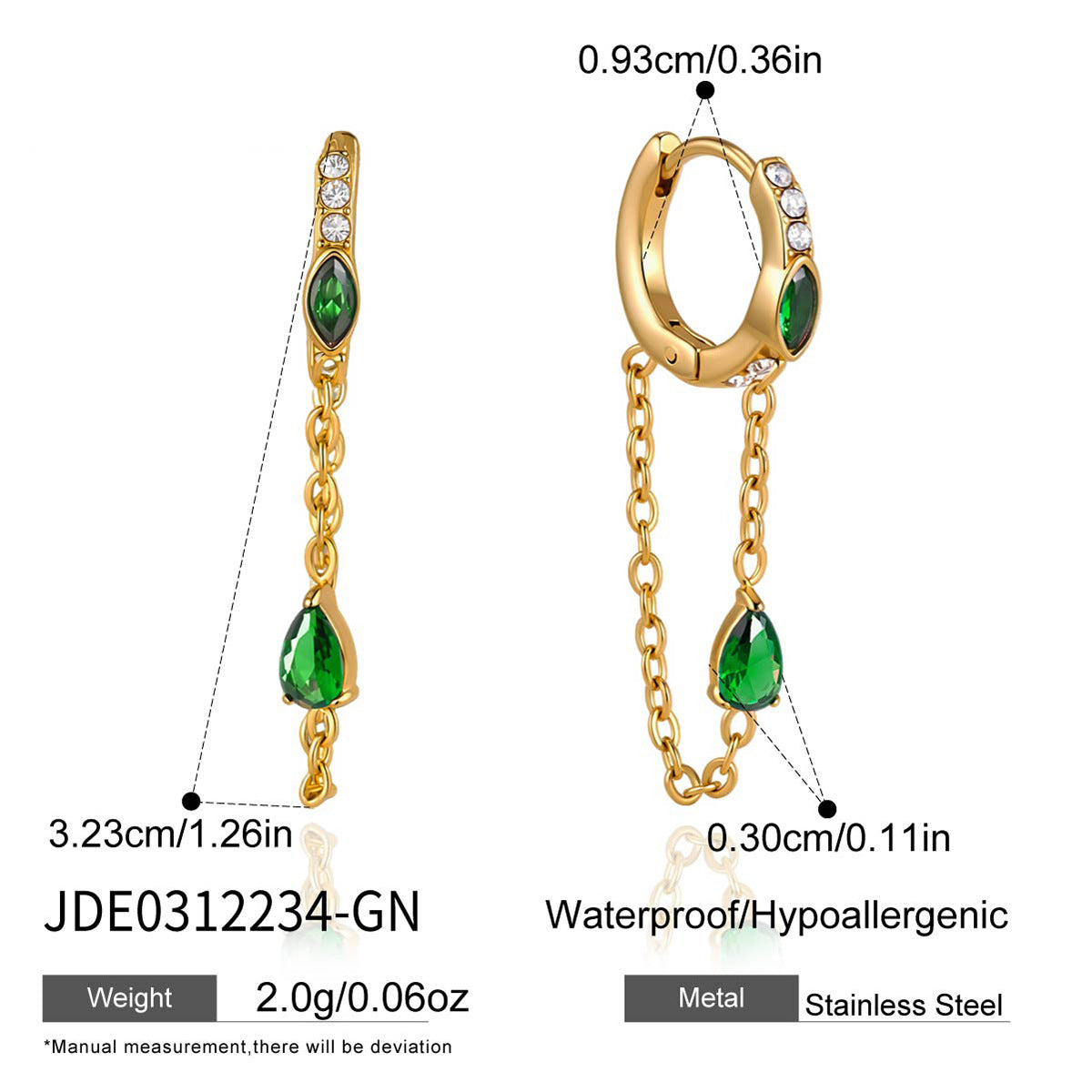 Chain Tassel Earrings Assortment