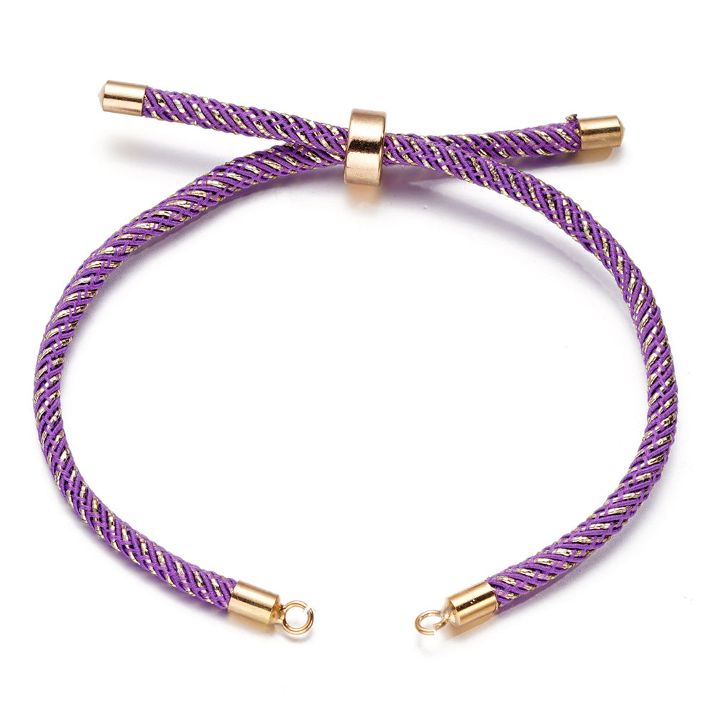 DIY Jewelry Accessories Christmas Semi-finished Adjustable Wrist Cord