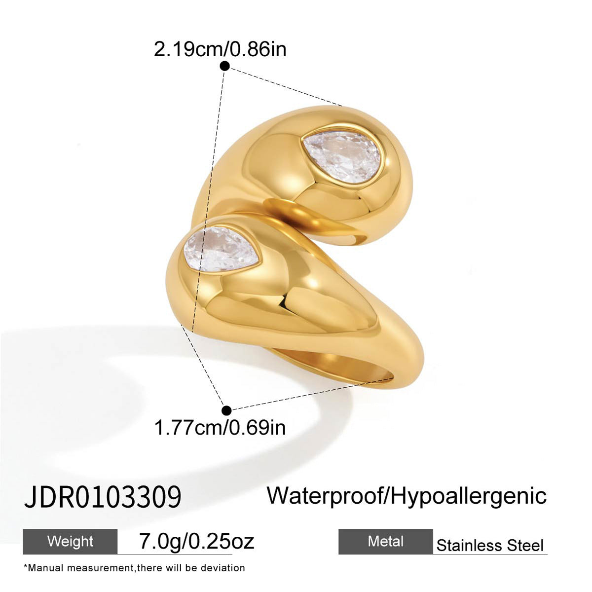 Mixed Zircon Ring Collection