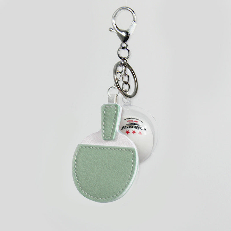 Sports Table Tennis Racket Bag Pendant