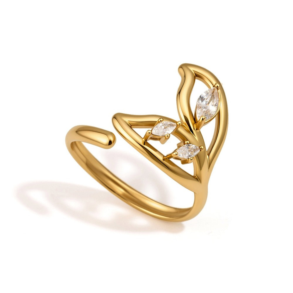 Zircon Wrap Ring