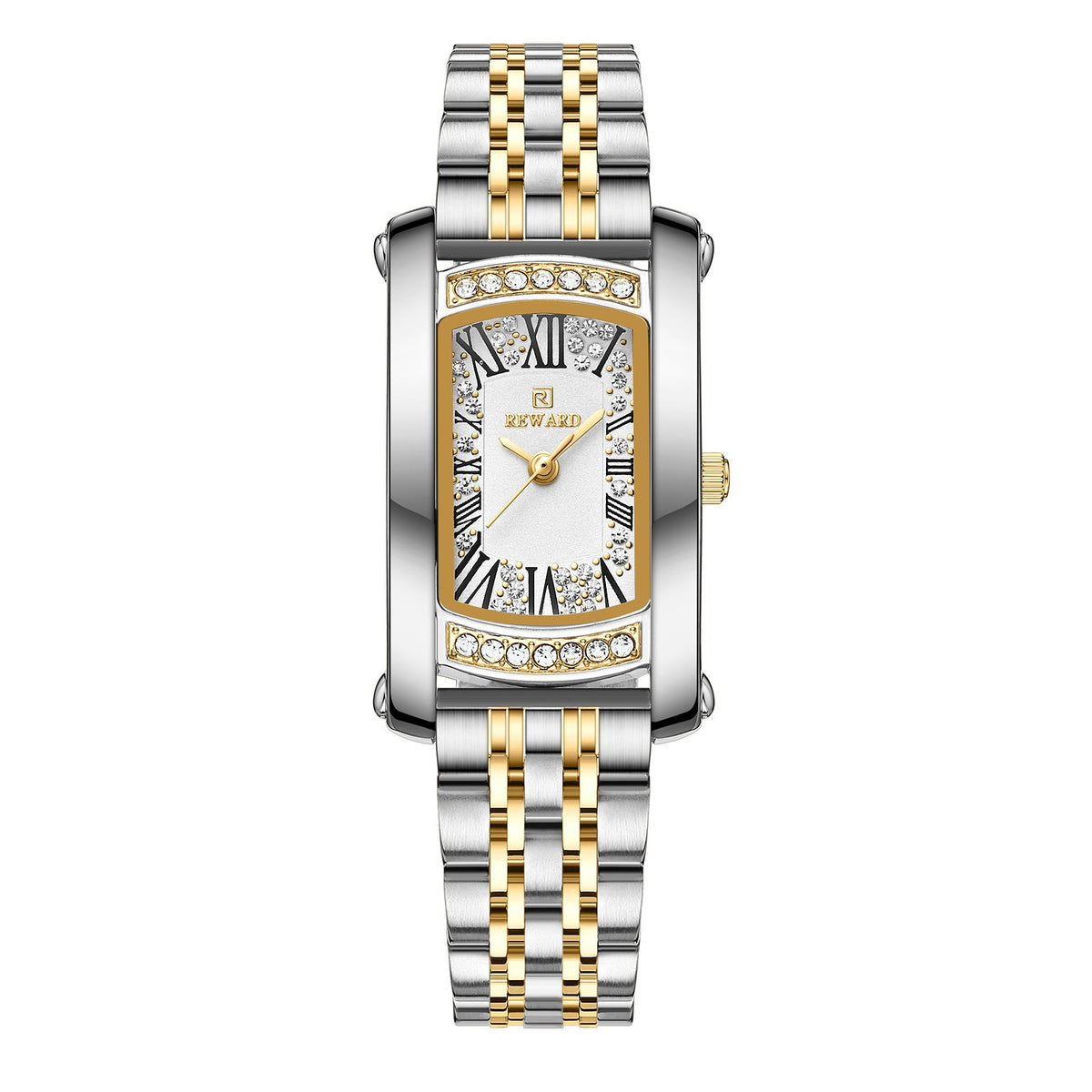 Affordable Luxury Fashion Waterproof Women's Square Quartz Wrist Watch