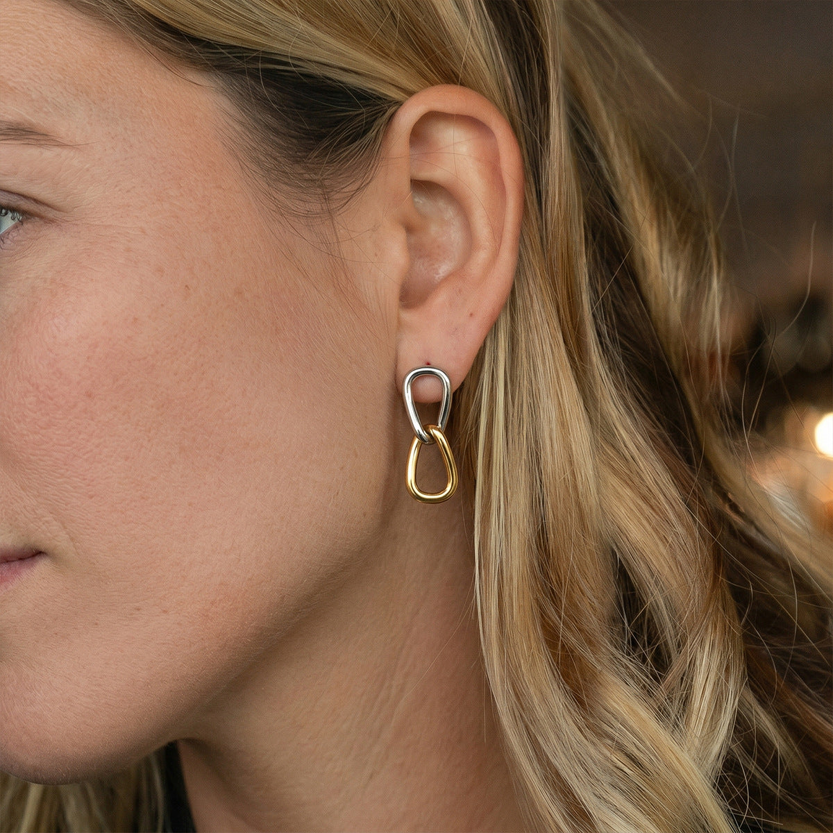 Infinity Link Earrings Collection
