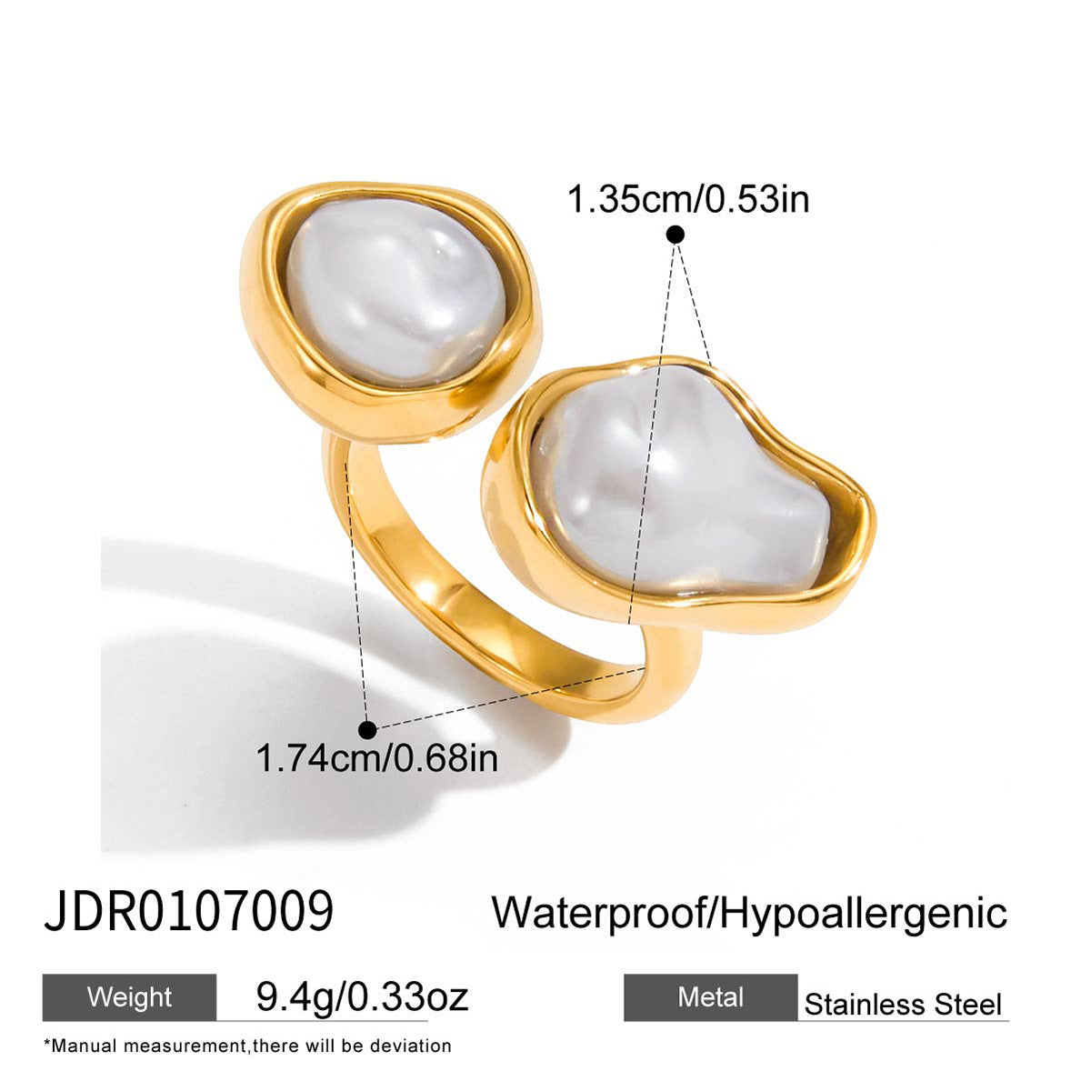 Pearl Statement Ring Collection