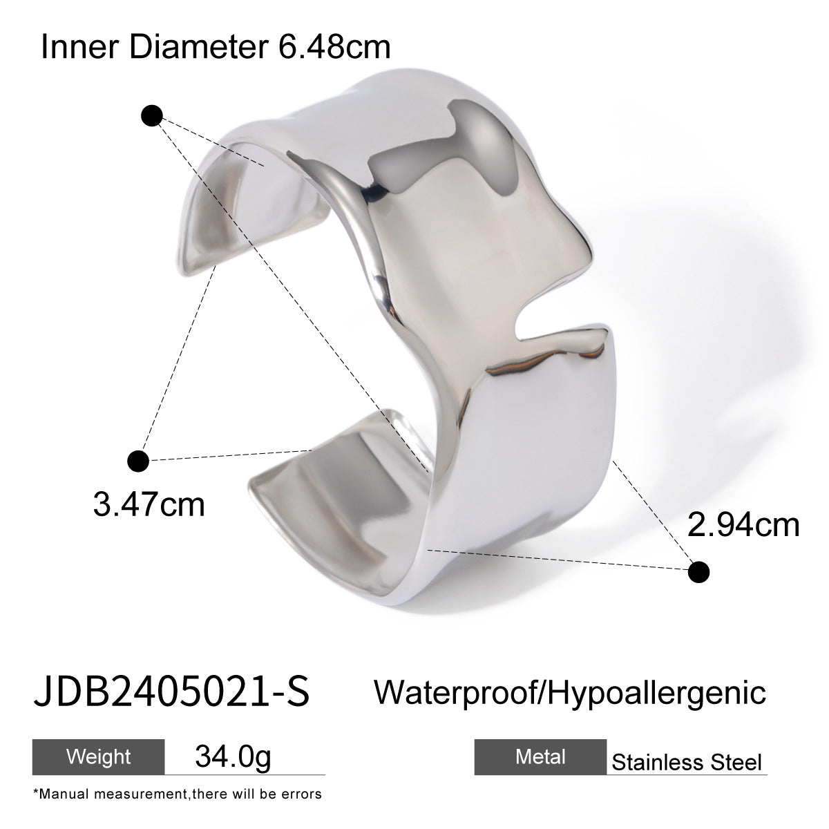 Stylish And Minimalist Stainless Steel Bracelet