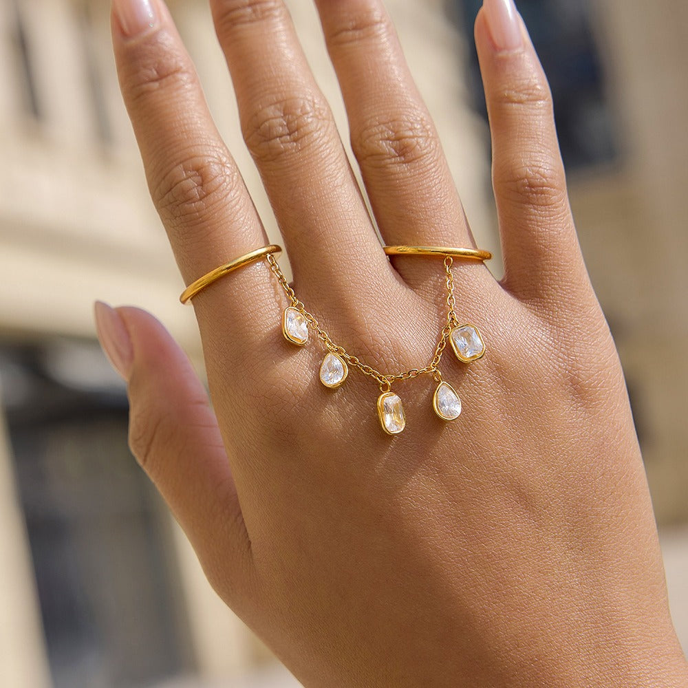 Tassel Chain Ring