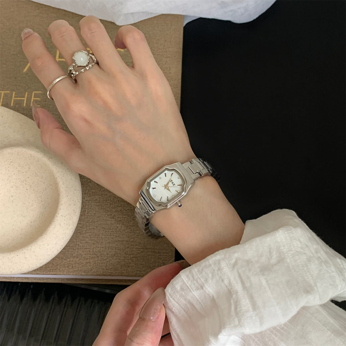 Small Square Watch Watch Women's Ins Simple All-match