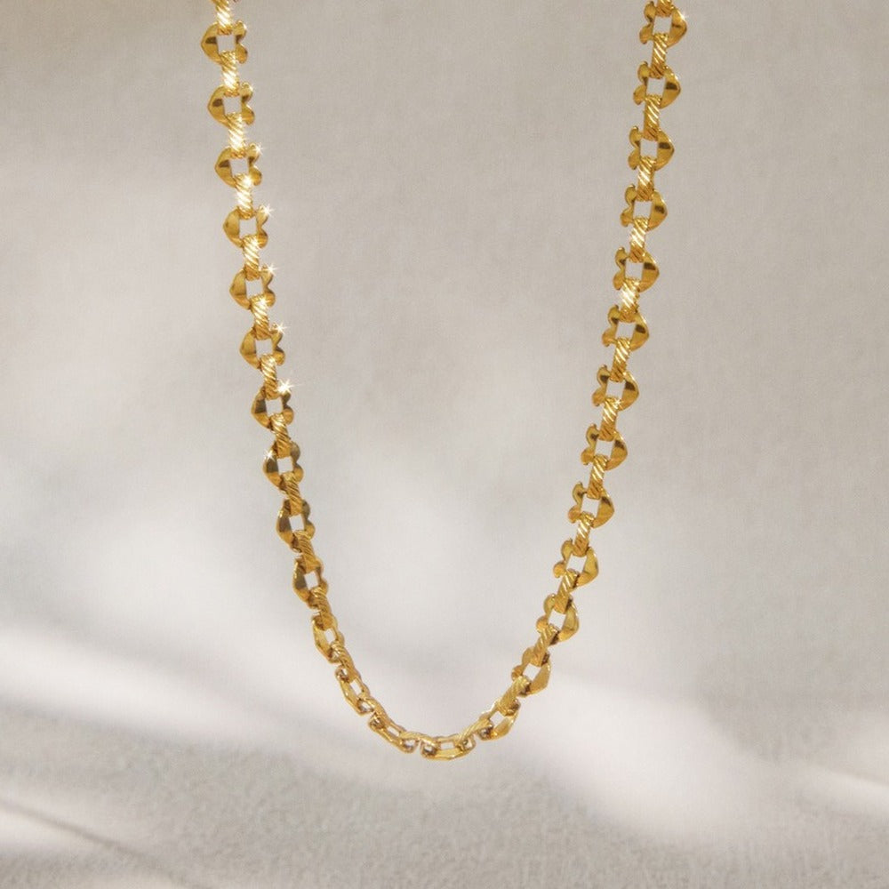 Heart Chain Necklace