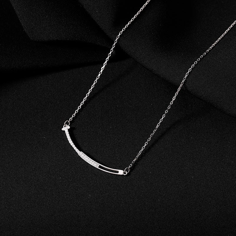 925 Sterling Silver Necklace Women's Summer 2023 New Trendy Niche Design Elegant Ins Clavicle Chain 2022