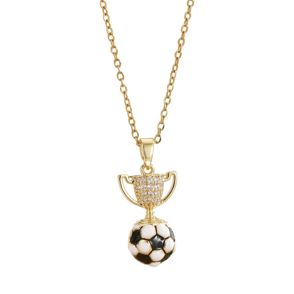 Soccer Pendant Necklace Collection