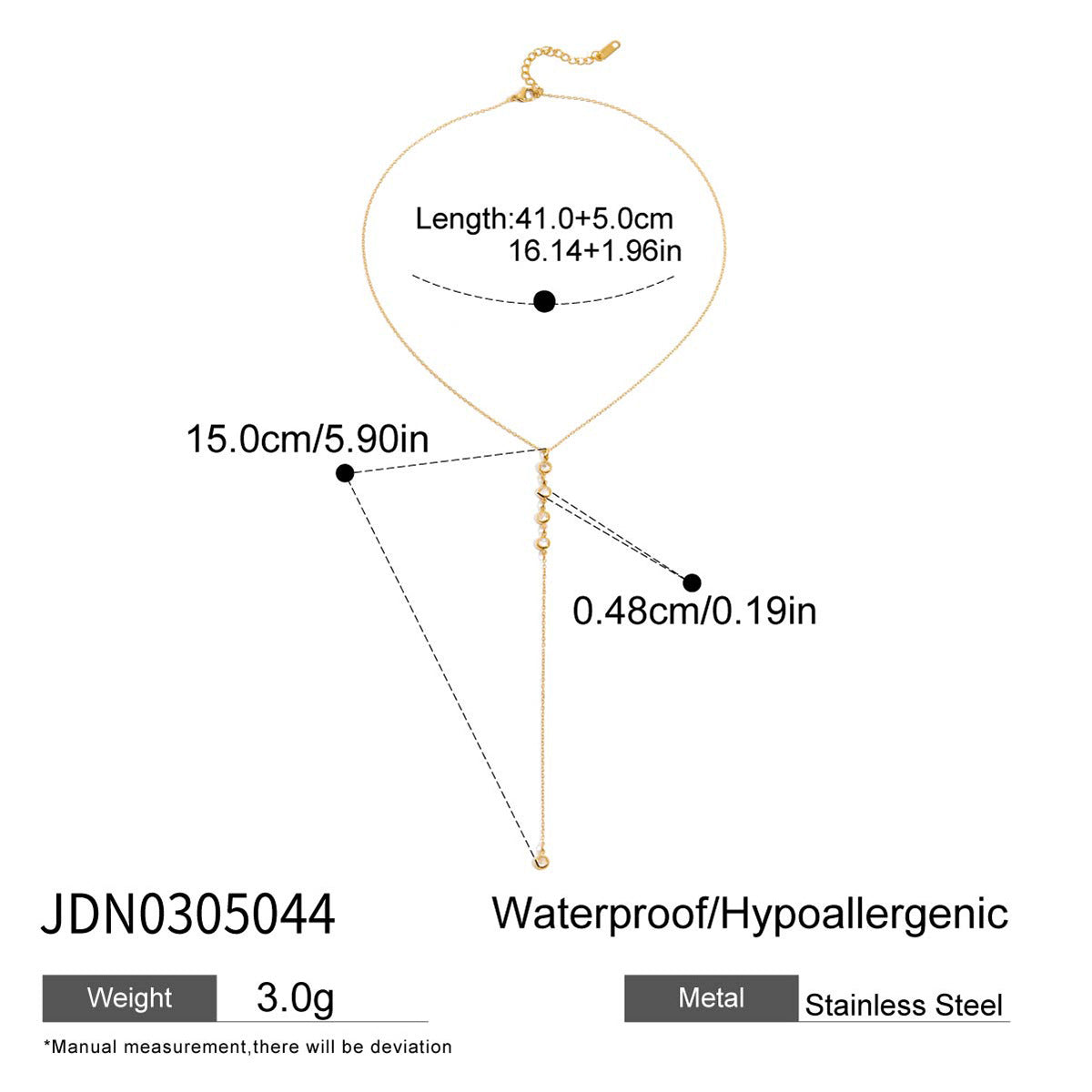 Long Drop Pendant Necklace Collection