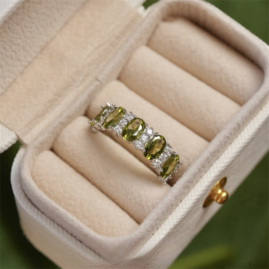 Women Light Luxury Stackable 925 Sterling Silver Zircon Plain Band Ring, Niche Heavy Craft Tarnish Resistant Jewelry Wholesale