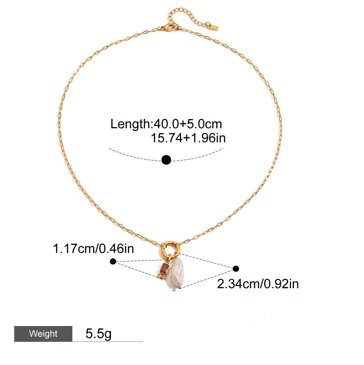 18K Gold Cherry Shaped Beautiful Personalized Necklace
