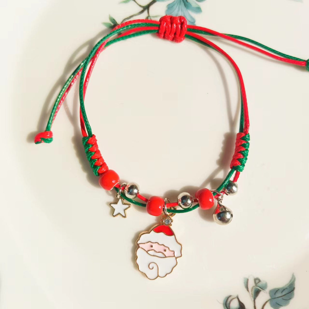European And American Cross-border Hot Selling Christmas Bracelet Woven Bracelet Bracelet Christmas Gift Factory Supply
