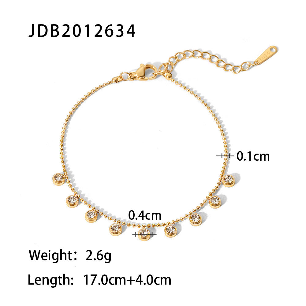 Zircon Bracelet Necklace Collection