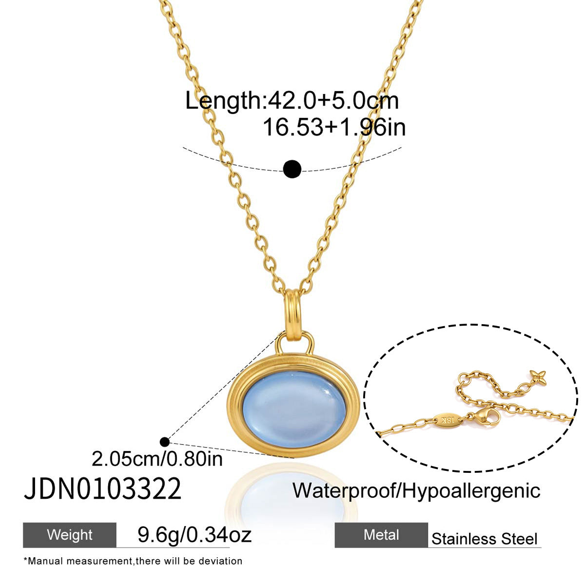 Oval Link Chain Necklace Collection