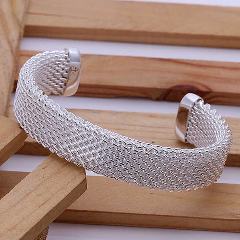 Bracelet ring earrings three piece set
