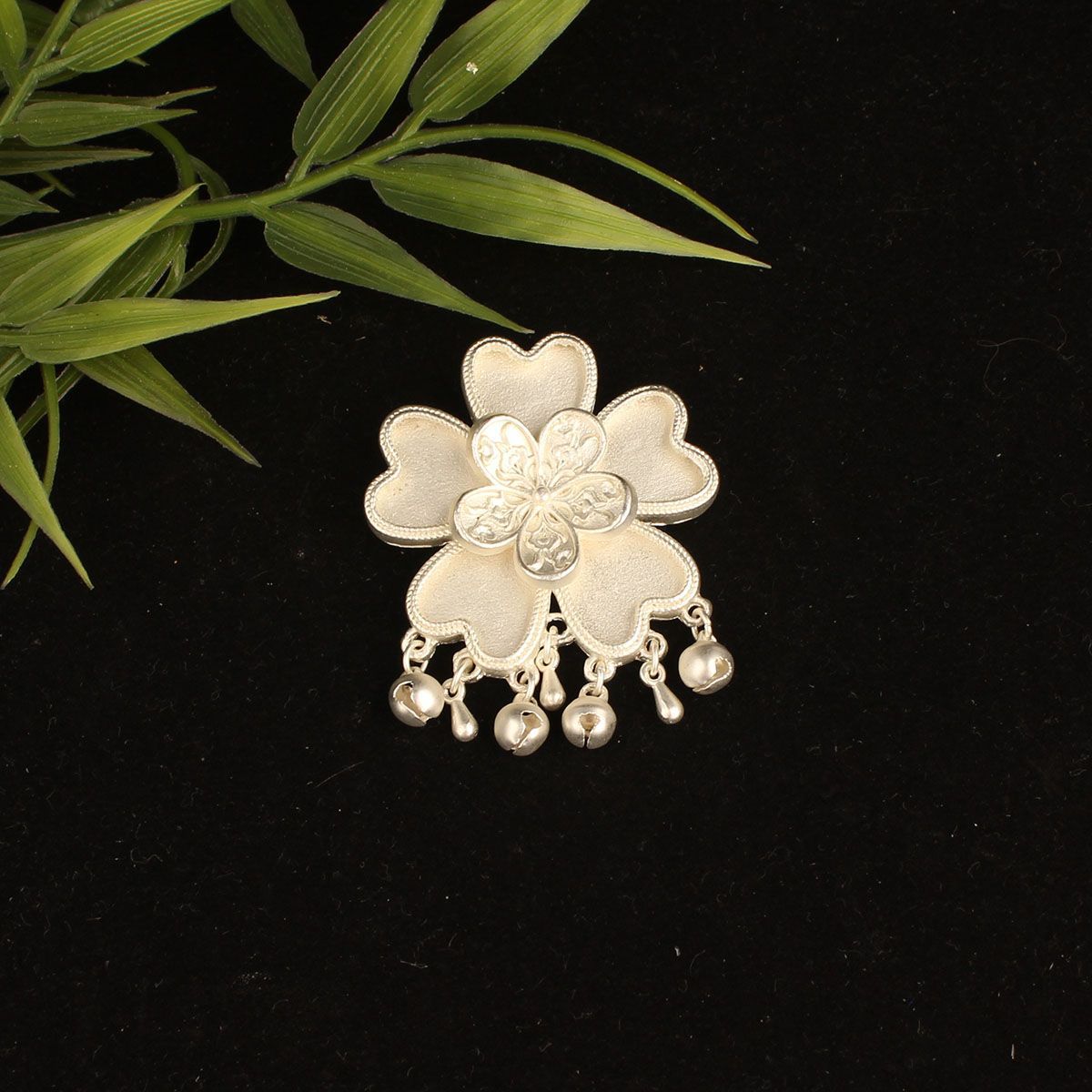 Butterfly Pendant Inlaid With A Bell