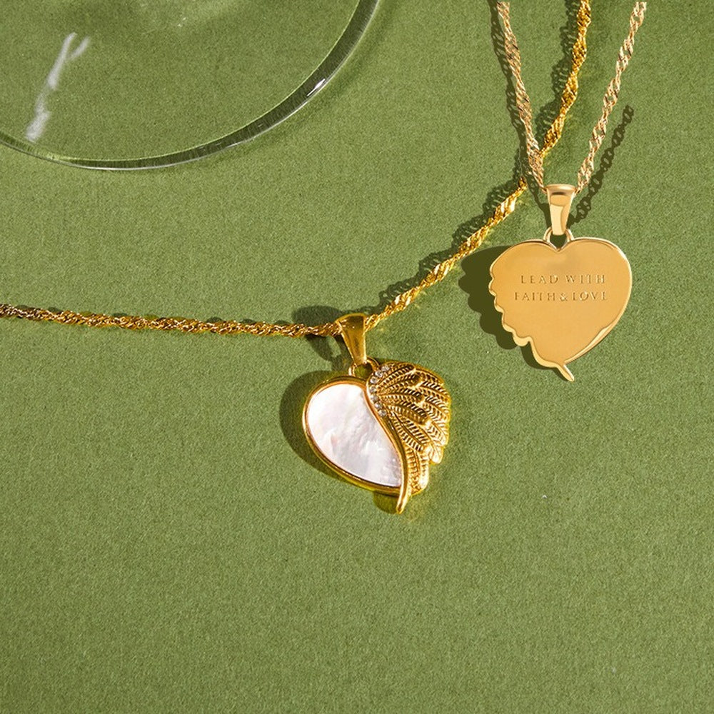 Shell Heart Necklace Collection