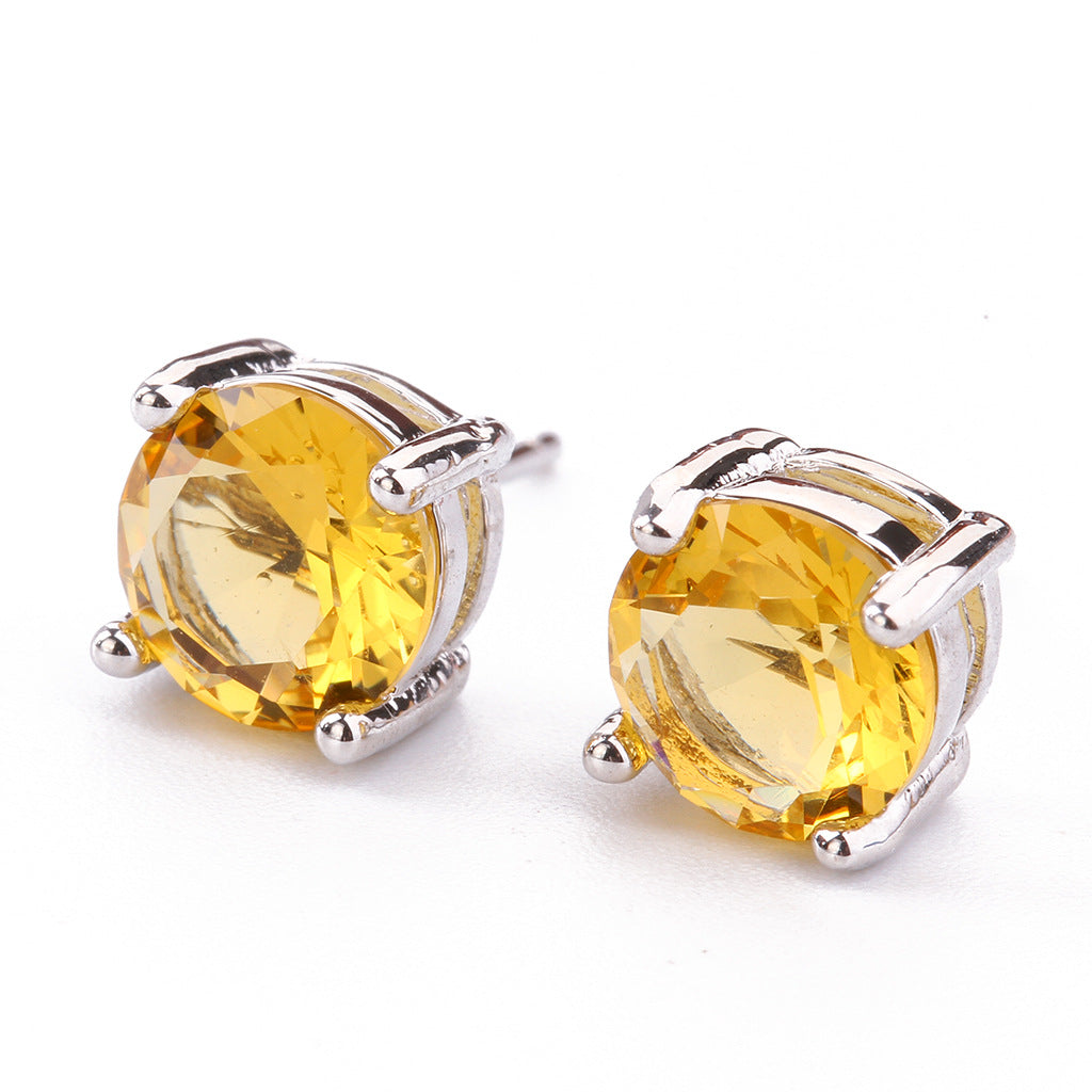 Versatile Four-Prong Womens Ear Studs