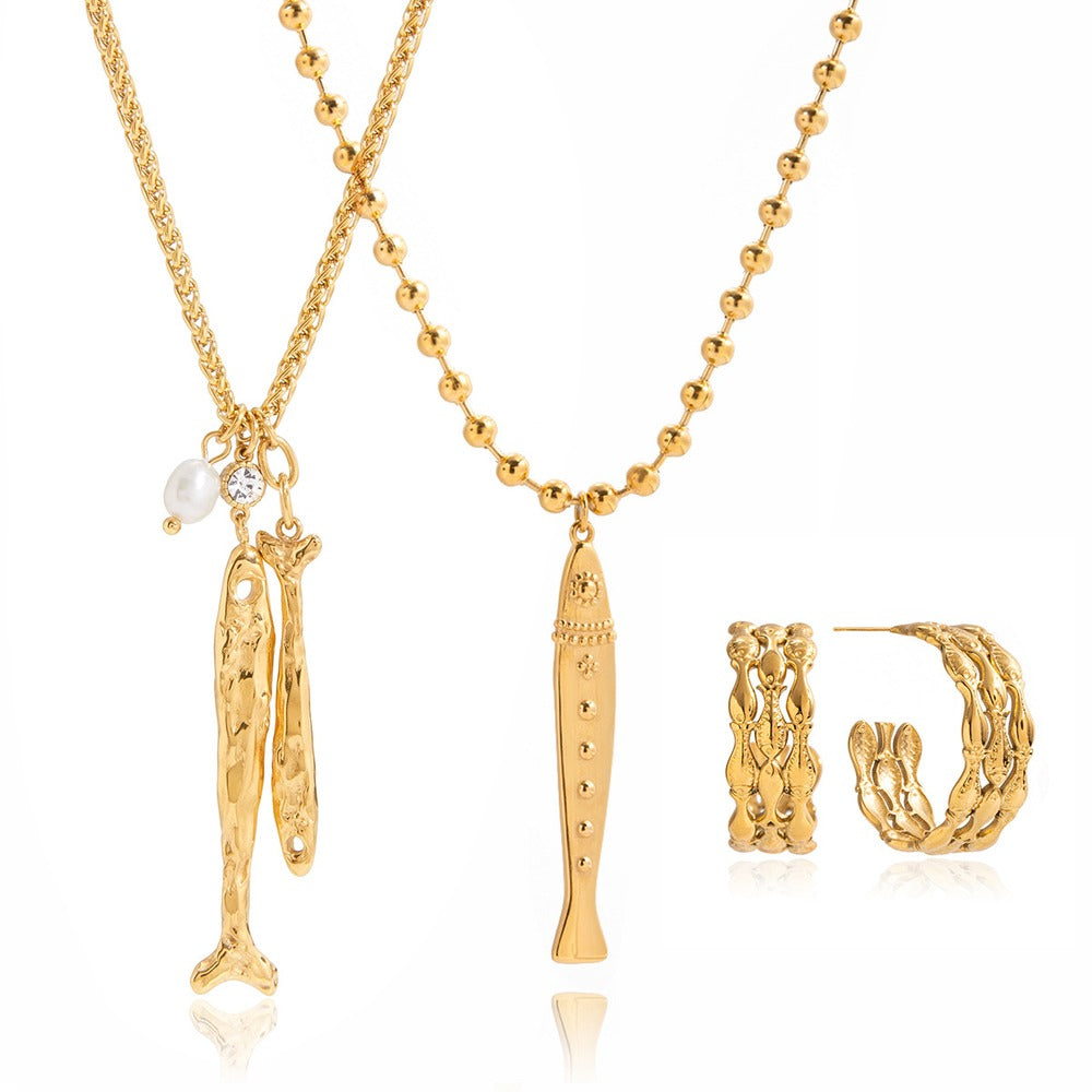 Fish Jewelry Set