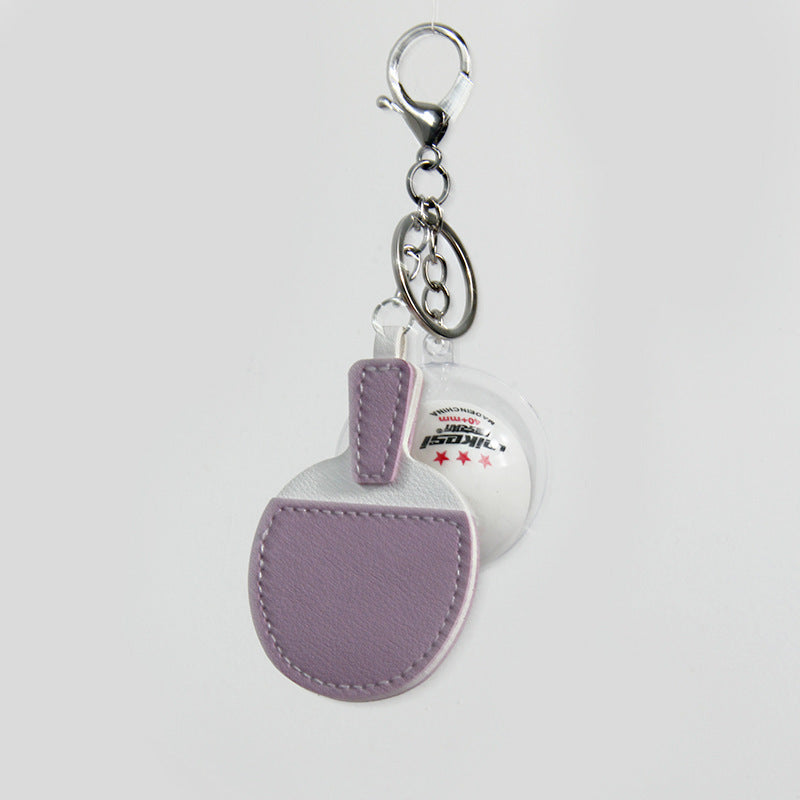 Sports Table Tennis Racket Bag Pendant