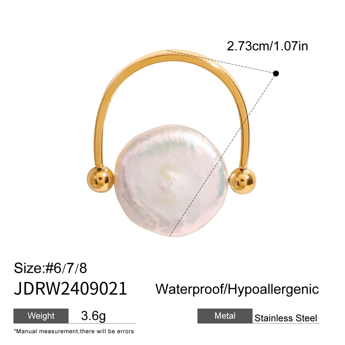 Pearl Statement Ring Collection