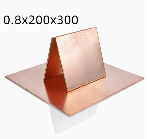 Copper Sheet Pure Copper Conductor T2 Red Copper Plate Copper Foil DIY Material