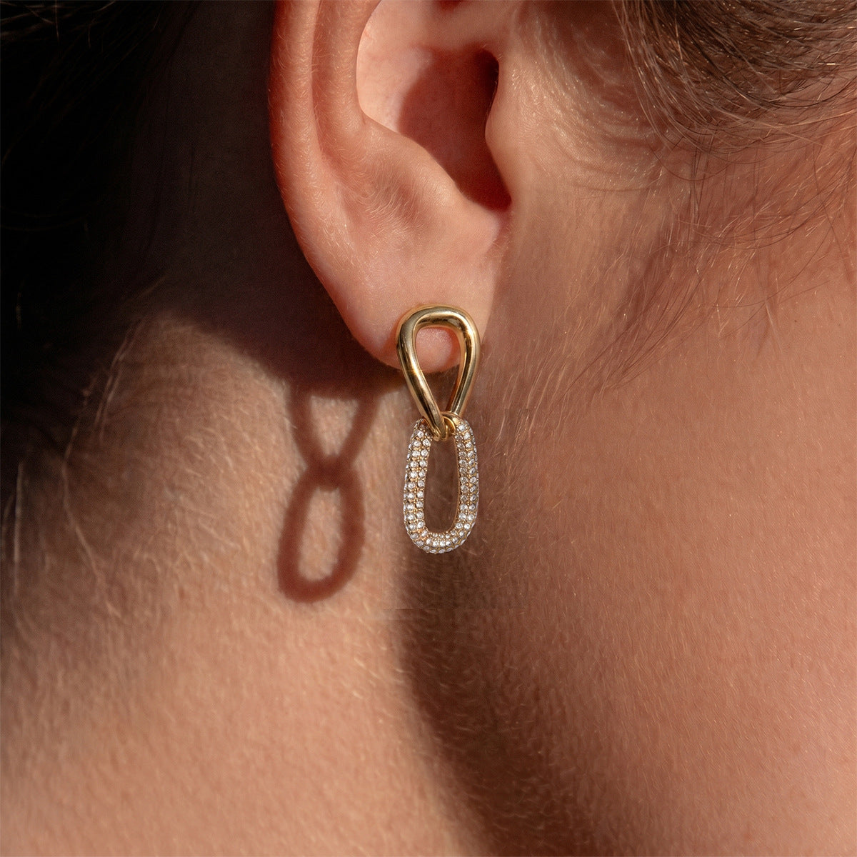 Infinity Link Earrings Collection