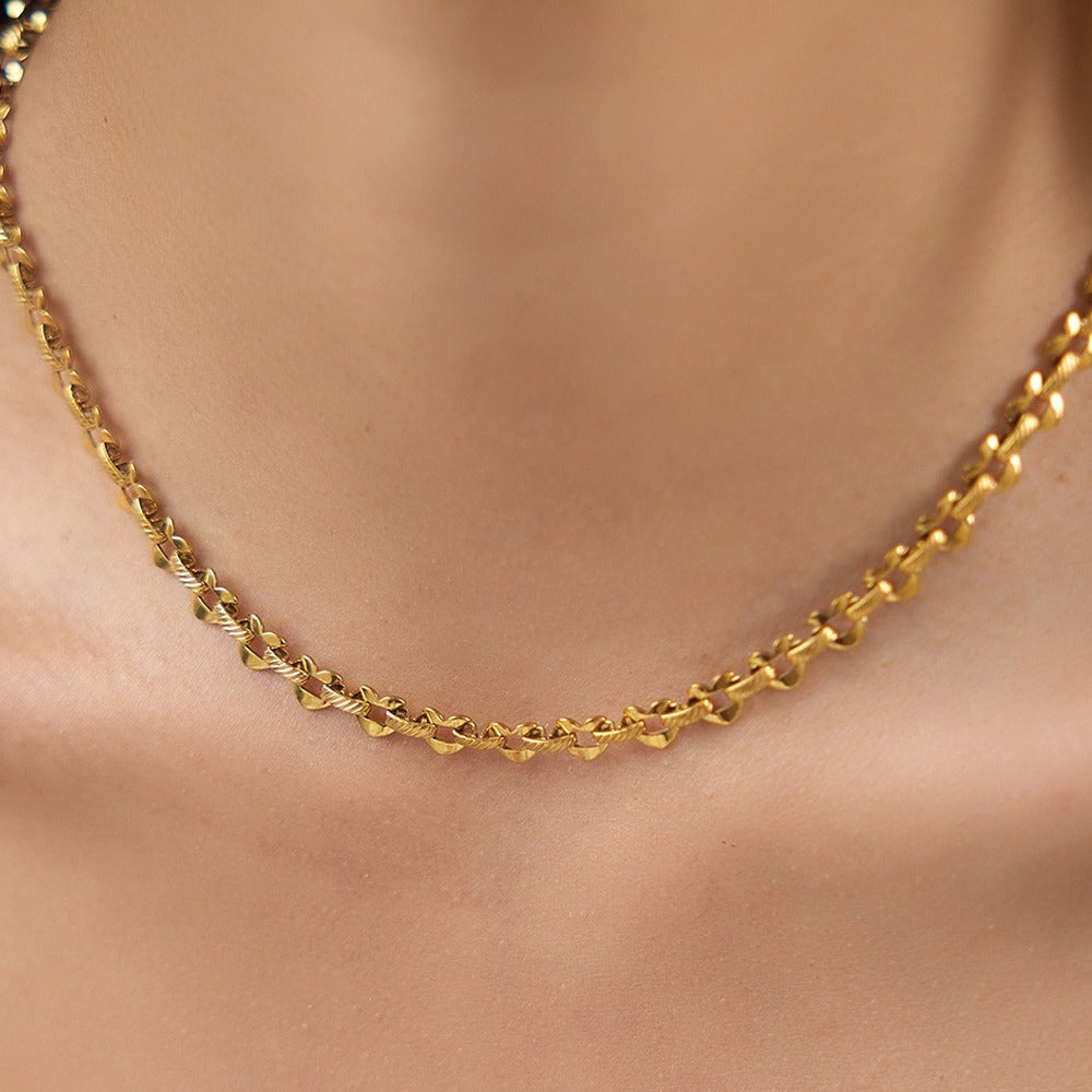 Heart Chain Necklace